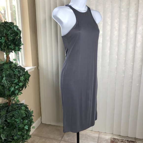 NWT Project Social T Gray Midi Dress Size XS - Picture 2 of 6